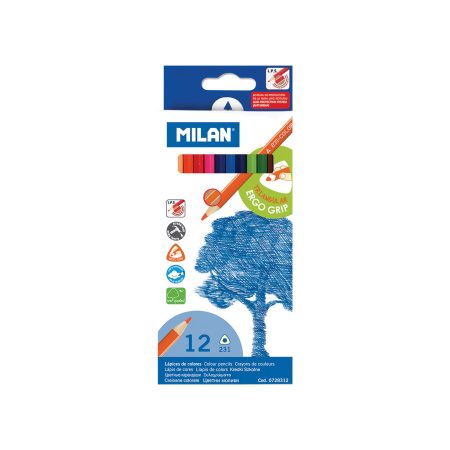 Boje drvene duge trokutaste Milan 12 kom 06247