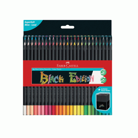Drvene boje Faber Castell Black Edition 50 kom 1090795