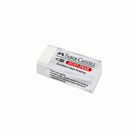 Gumica za brisanje Faber Castell plastična Dust free 99778