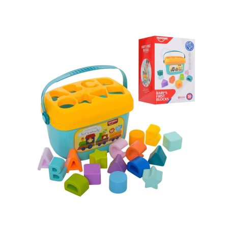 Kocke umetaljke 16 kom Baby's First Blocks 97086