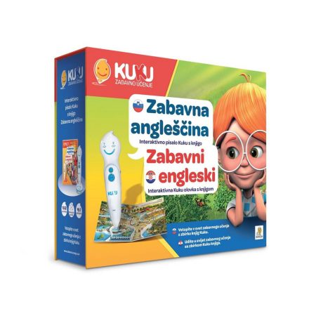 KuKu Interaktivna olovka i knjiga Zabavni Engleski 96580