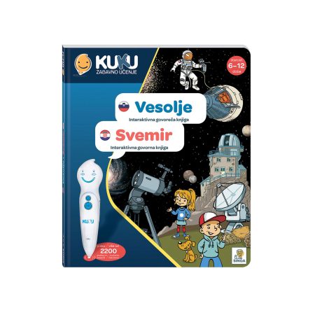 KuKu Interaktivna knjiga Svemir ( BEZ OLOVKE ) 99163