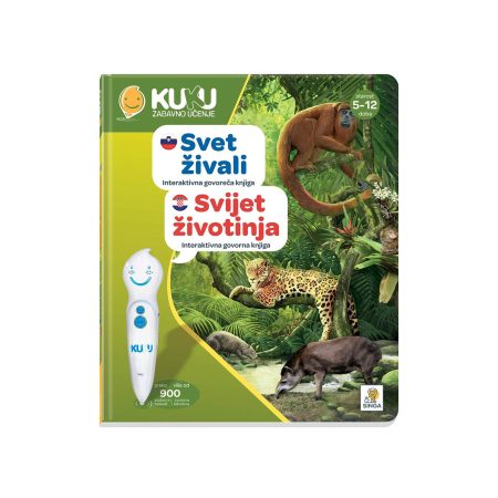 KuKu Interaktivna knjiga Svijet Životinja ( BEZ OLOVKE ) 96583