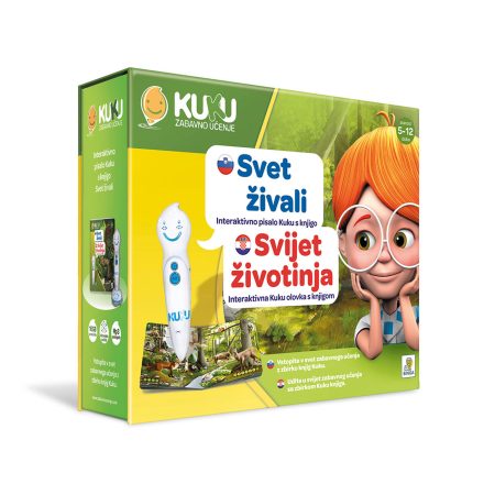 KuKu Interaktivna olovka i knjiga Svijet Životinja set 98171