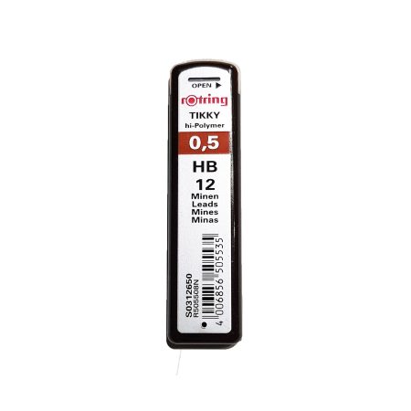 Mine za tehničku olovku 12 kom Rotring Tikky 0,5 HB 03817