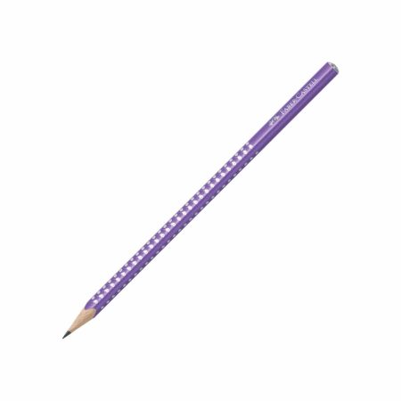 Olovka grafitna Faber Castell Sparkle Grip ljubičasta B 93485