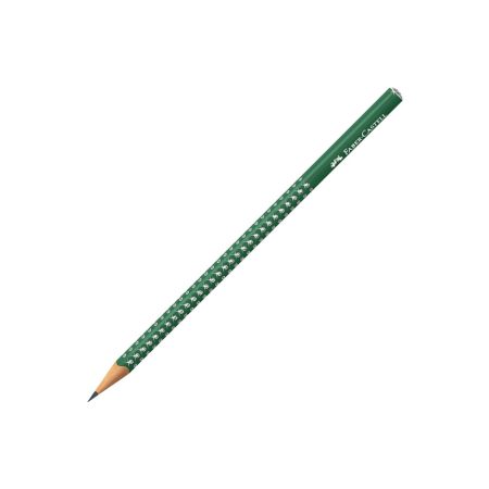 Olovka grafitna Faber Castell Sparkle Grip tamno zelena B 99766