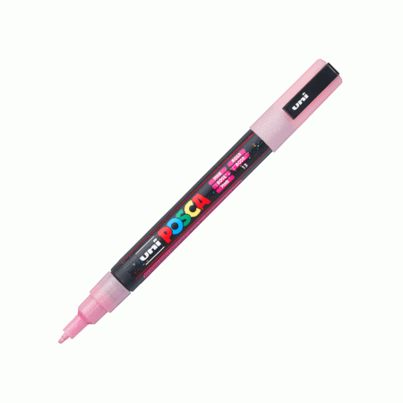 Posca marker pc-3M debljine 0,9-1,3mm Glitter Rozi Pink 1091139