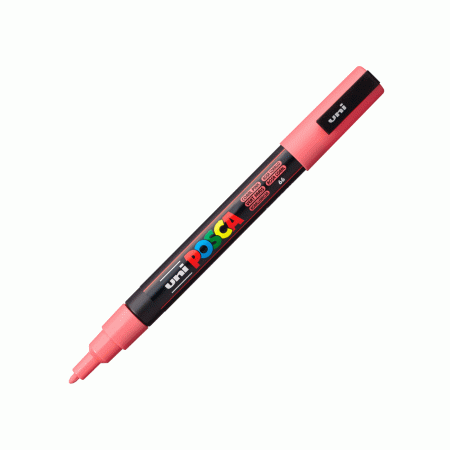 Posca marker pc-3M debljine 0,9-1,3mm Koraljno rozi 1091202