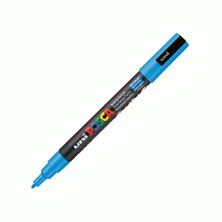 Posca marker pc-3M debljine 0,9-1,3mm Svijetlo plavi 1091126