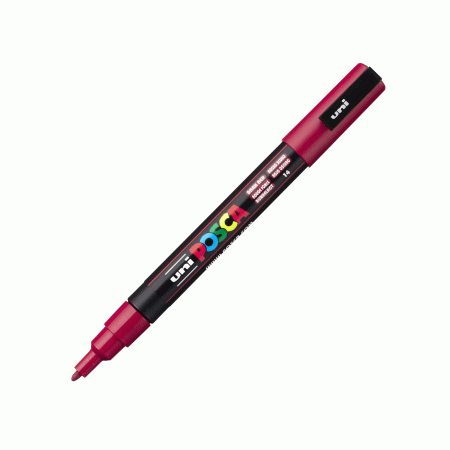 Posca marker pc-3M debljine 0,9-1,3mm Tamno Crveni 1091129