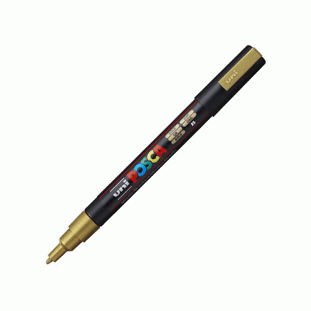 Posca marker pc-3M debljine 0,9-1,3mm Zlatni 1091133