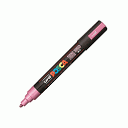 Posca marker pc-5M debljine 1,8-2,5 mm Metallic Rozi 1091067