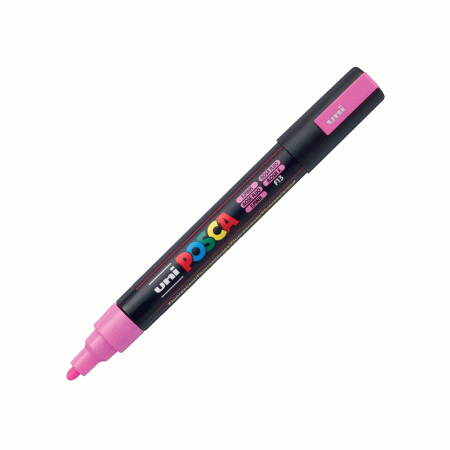 Posca marker pc-5M debljine 1,8-2,5 mm Rozi fluorescentni 1091053