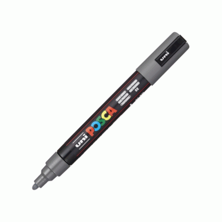 Posca marker pc-5M debljine 1,8-2,5 mm Tamno sivi 1091113