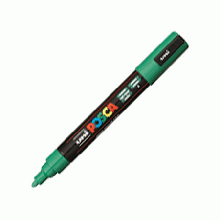 Posca marker pc-5M debljine 1,8-2,5 mm Tamno zeleni 1091114