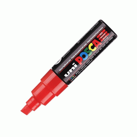 Posca marker pc-8M debljine 8 mm Crveni 1091071