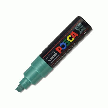 Posca marker pc-8M debljine 8 mm Metallic Zeleni 1091083