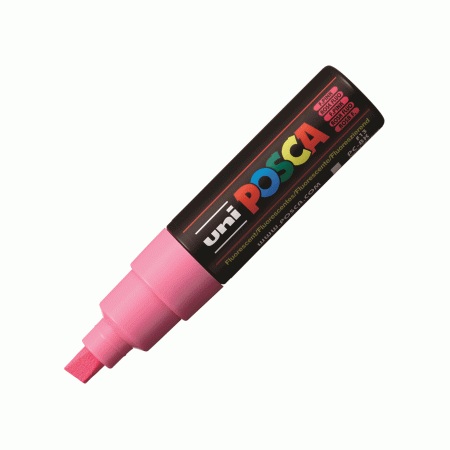 Posca marker pc-8M debljine 8 mm Rozi fluorescentni 1091075