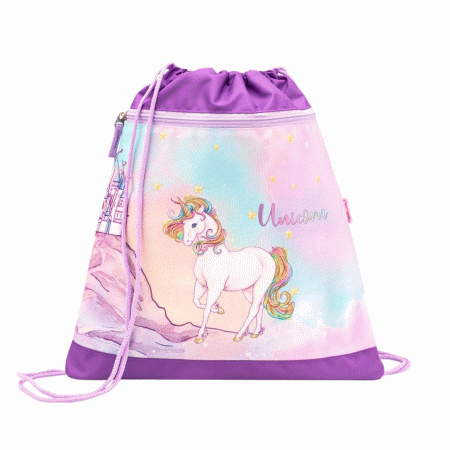 Vrećica za obuću tjelesni Belmil Rainbow Unicorn Magic 99613
