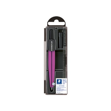Šestar školski Staedtler + mine metalik ljubičasti 95405