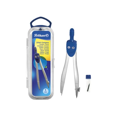 Šestar školski metalni Pelikan + mine 91063