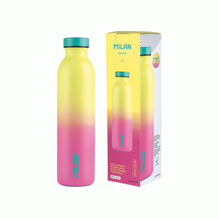 Boca za vodu metalna isotermalna Milan 591 ml Sunset 99668