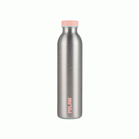 Boca za vodu metalna isotermalna Milan 591 ml silver 1091571