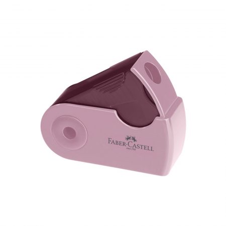 Šiljilo Faber Castell PVC jedna rupa Sleeve Mini roza 99949c