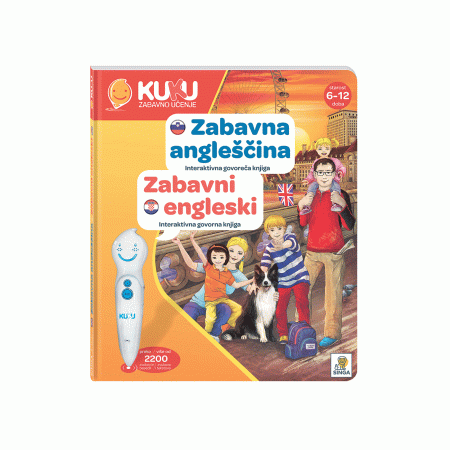 KuKu Interaktivna knjiga Zabavni Engleski ( BEZ OLOVKE ) 96581