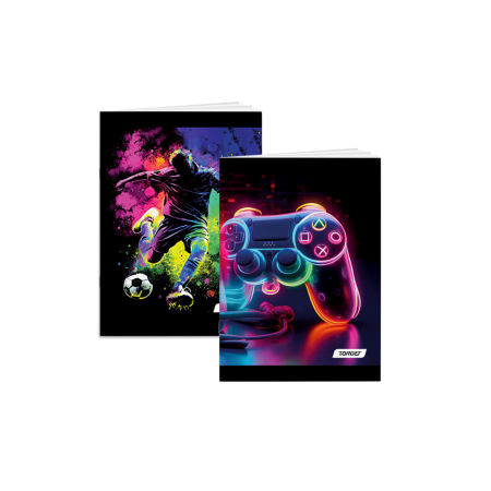 Informativka bilježnica A6 mala Target Neon Vibes 1096511