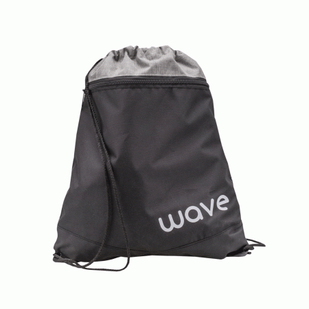 Vrećica za papuče ili tjelesni Wave Black and Grey 1093435