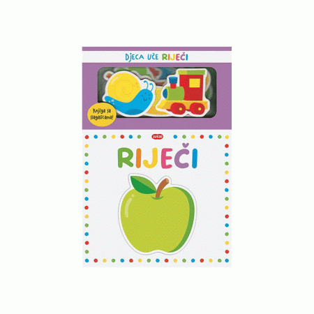 Edukativna slikovnica s umetaljkama Djeca oče riječi 1093298
