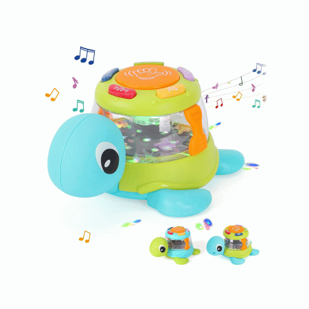 Igračka za bebe Funny Turtle Kornjača sa zvukom i svjetlom 1093518
