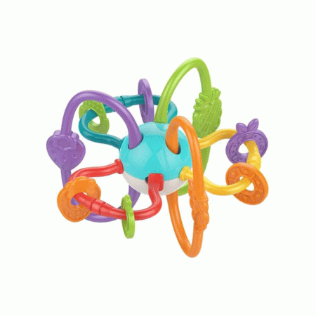 Igračka za bebe didaktička zvečka Molars Rattle 1093510