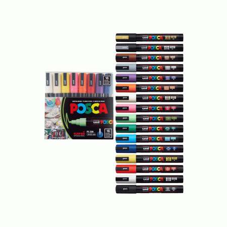 Posca markeri Uni pak pc-5m 16 kom 1092742