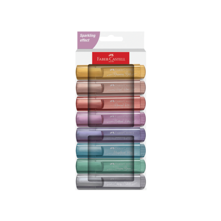 Markeri Signir Faber Castell 1-5 mm 8 boja Metalic 1094646