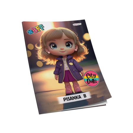 Pisanka B Connect Soft Plus Gumirane korice+Glitter Girl 96018