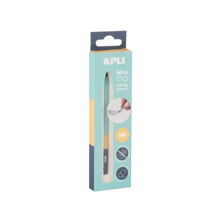 Olovka Beskonačna HB Apli Tricolor Aquamarine mini 1096351