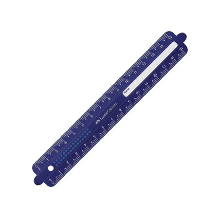 Ravnalo Faber Castell PVC 15 cm Dots 1095856