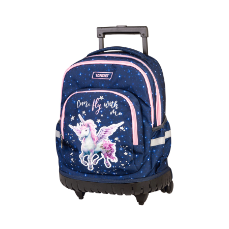 Ruksak školski s kotačima Target Fly With Me Unicorn 1096894
