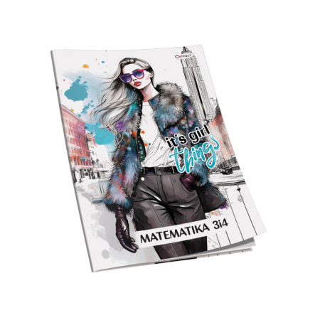 Pisanka Matematika za 3 i 4 razred Connect Soft plus Girl 96308