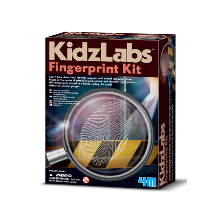 Detektivski set za otkrivanje otisaka prstiju Kidzlabs 04162