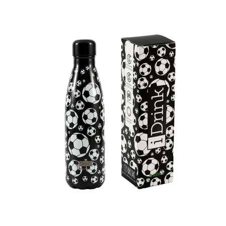 Boca za vodu Termo metalna 500 ml Nogomet iTotal 1097534