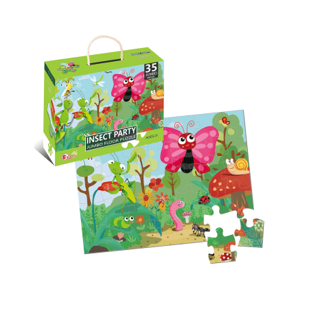 Puzzle Insect Party Velike Podne Jumbo 35 kom 96510b