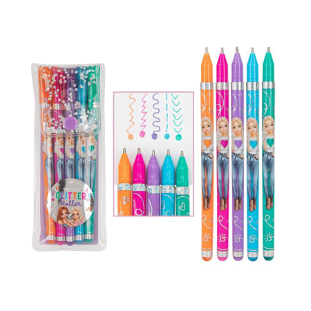 Top Model glitter gel Roller 5 kom u setu 1097343