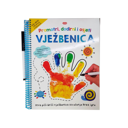 Vježbenica Promotri, dodirni i osjeti 1097290