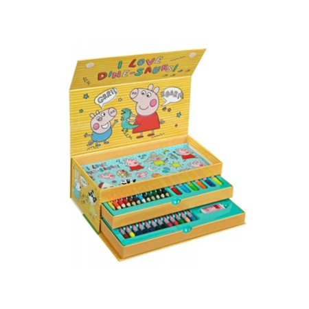 Peppa Pig pribor za crtanje u kutiji 1097565