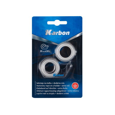 Seloteip ljepljiva traka na stalku + extra rola Karbon 1097984